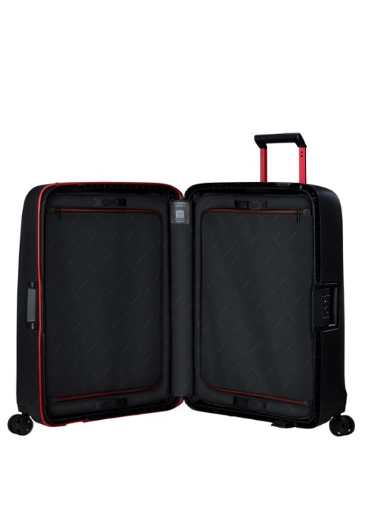 Samsonite Essens spinner 75 cm - voorkant 3 zwart