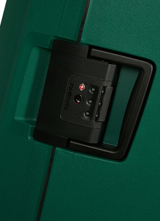 Samsonite Essens spinner 80 cm - detail 2 mosgroen