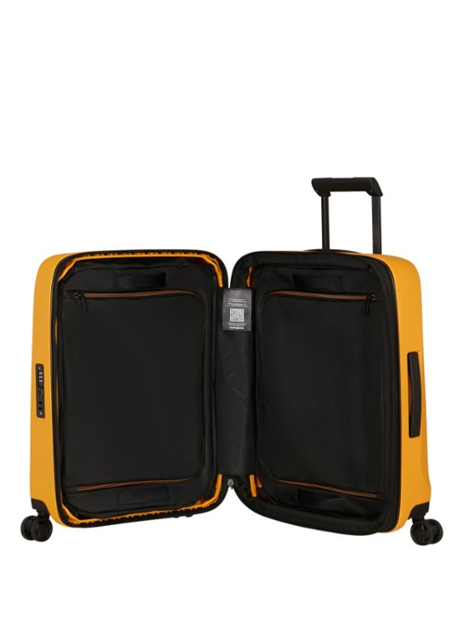 Samsonite Essens vergrootbare spinner 55 cm - achterkant 5 geel