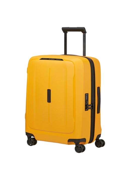 Samsonite Essens vergrootbare spinner 55 cm - voorkant 4 geel