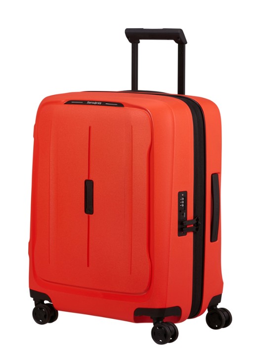 Samsonite Essens vergrootbare spinner 55 cm - voorkant 4 rood