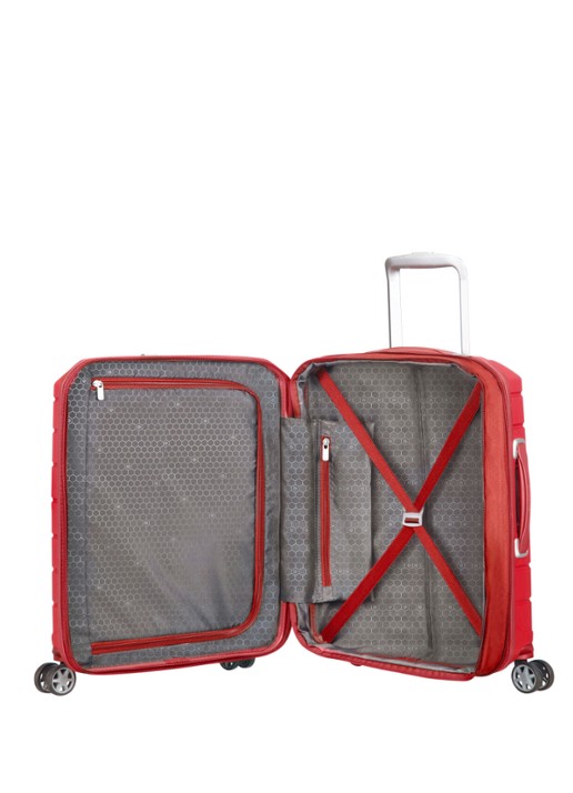 Samsonite Flux vergrootbare spinner 55 cm - detail 3 rood