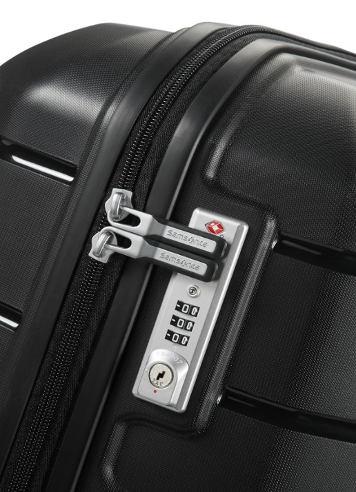 Samsonite Flux vergrootbare spinner 75 cm - detail 2 zwart