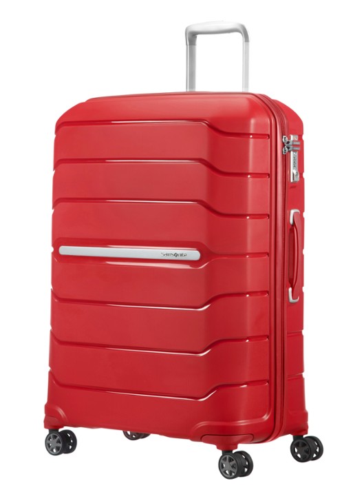 Samsonite Flux vergrootbare spinner 75 cm - voorkant 2 steenrood