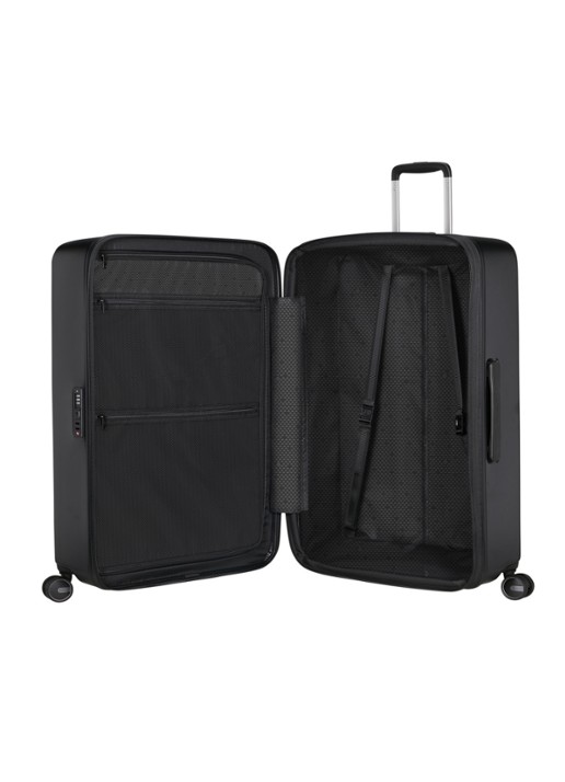 Samsonite Fyrm vergrootbare spinner 77 cm - voorkant 4 black / zwart