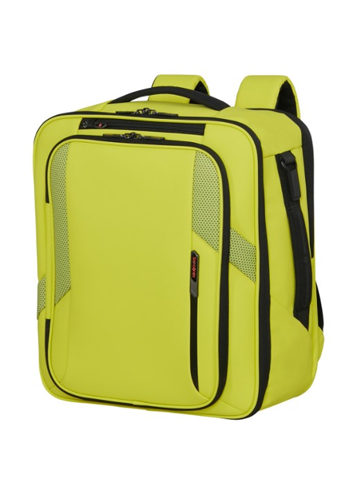 Samsonite Glazed M rugzak met 17 inch laptopvak - voorkant 3 lime