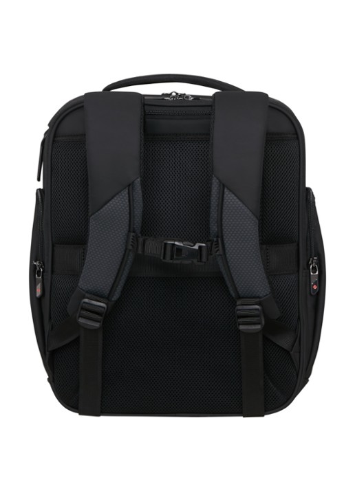 Samsonite Glazed S rugzak met 15 inch laptopvak - achterkant zwart