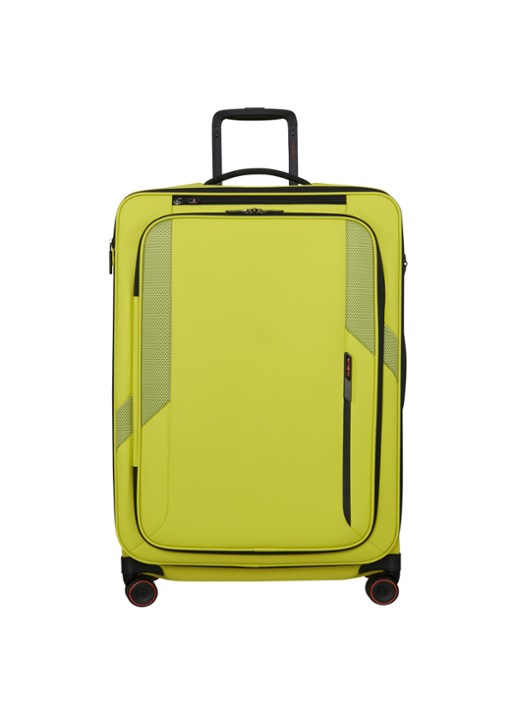 Samsonite Glazed vergrootbare spinner 78 cm - voorkant 2 lime
