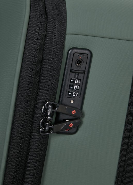 Samsonite Glazed vergrootbare spinner 78 cm - detail 2 mosgroen