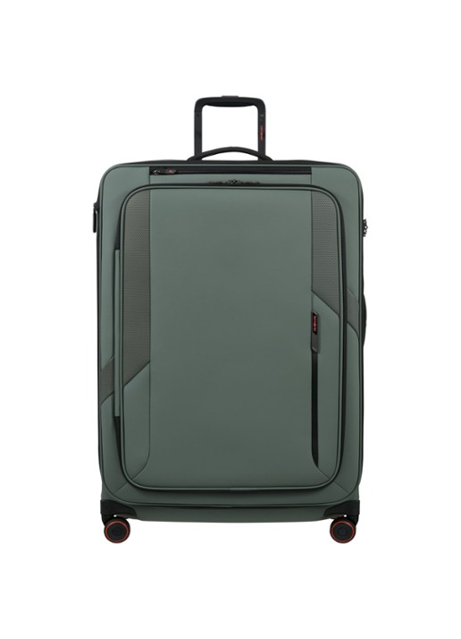 Samsonite Glazed vergrootbare spinner 84 cm - voorkant 3 mosgroen