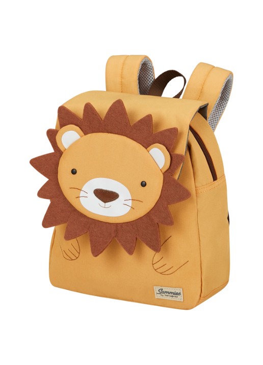 Samsonite Happy Sammies  Lion Lester S rugzak met print - detail 2 lichtoranje