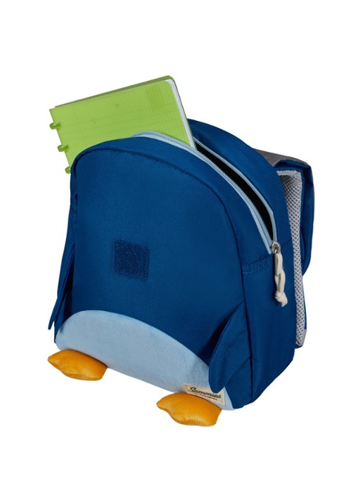 Samsonite Happy Sammies  Penguin Peter S rugzak met print - detail 4 blauw