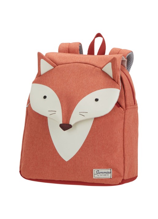 Samsonite Happy Sammies S Fox William rugzak met applicatie - detail 3 donkeroranje