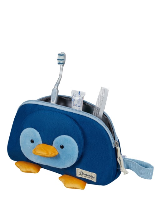 Samsonite Happy Sammies  toilettas met print - detail 4 blauw
