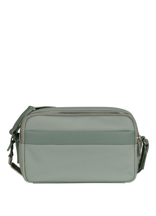 Samsonite Image Biz schoudertas met verstelbare schouderriem - achterkant thyme