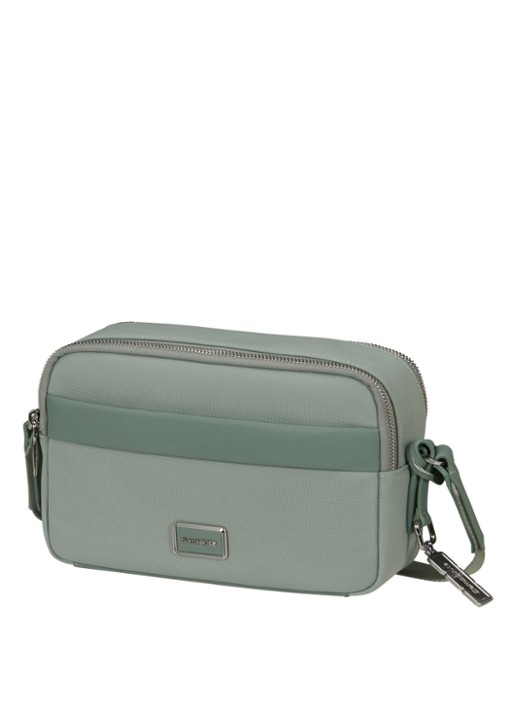 Samsonite Image Biz schoudertas met verstelbare schouderriem - voorkant 3 thyme