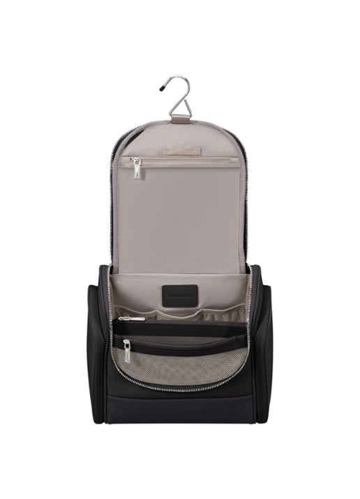 Samsonite Image Toilet Kit toilettas met logo - detail zwart