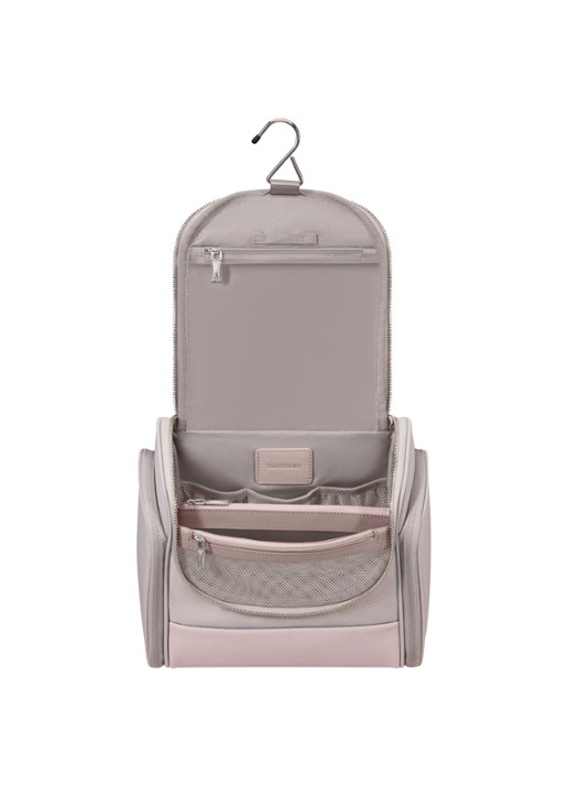 Samsonite Image Toilet Kit toilettas met logo - voorkant 2 rose / lichtroze