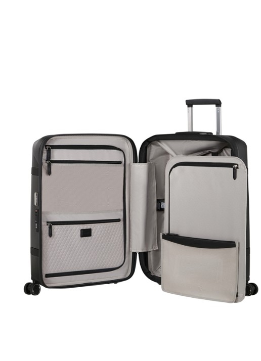 Samsonite Image vergrootbare spinner 69 cm - voorkant 6 zwart