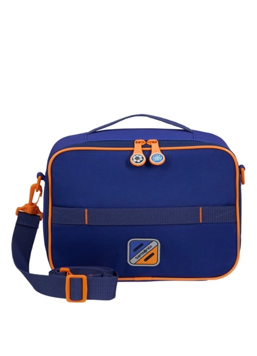 Samsonite Kidzjoy lunchtas - voorkant 2 donkerblauw