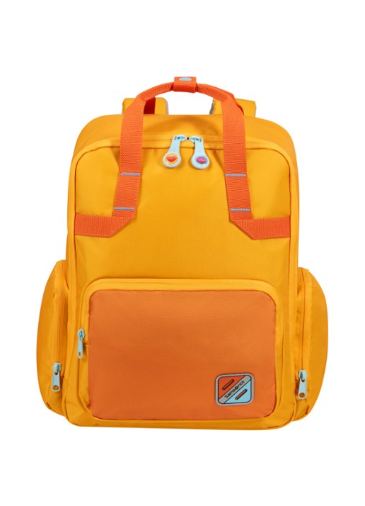 Samsonite Kidzjoy rugzak - voorkant 2 geel
