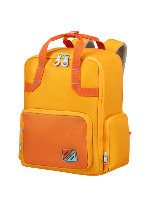 Samsonite Kidzjoy rugzak - voorkant 3 geel