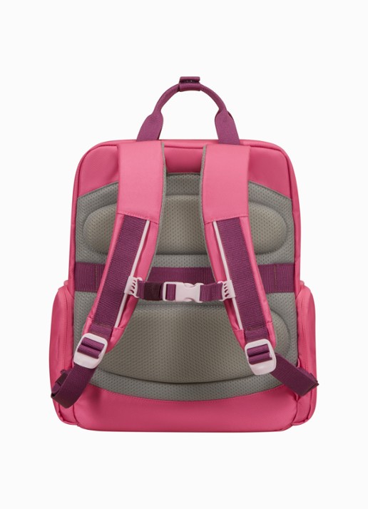 Samsonite Kidzjoy rugzak - achterkant donkerroze