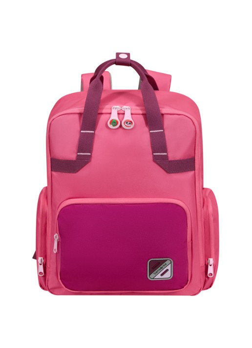 Samsonite Kidzjoy rugzak - voorkant 2 donkerroze
