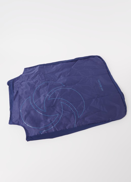 Samsonite Kofferhoes XL spinner 81/86 cm - detail royalblauw