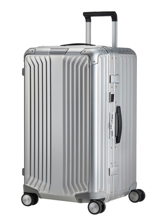 Samsonite Lite-Box Alu spinner 74 cm - detail 3 zilver