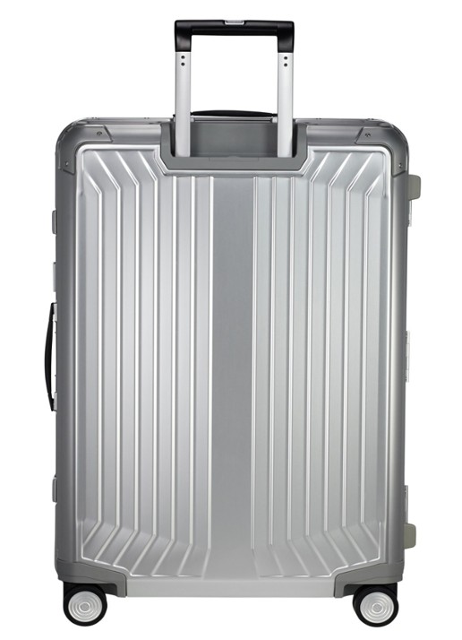 Samsonite Lite-Box Alu spinner 76 cm  - achterkant zilver