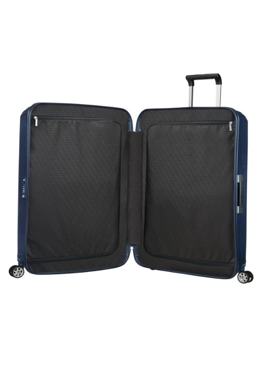 Samsonite Lite-Box spinner 75 cm - voorkant 3 donkerblauw