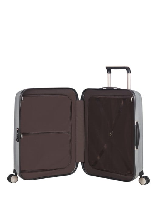 Samsonite Lite-Cube spinner 68 cm - voorkant 5 zilver