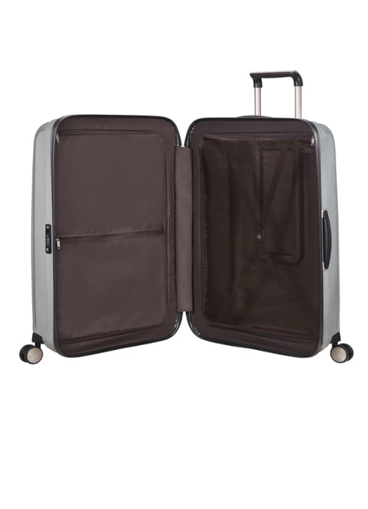 Samsonite Lite-Cube spinner 82 cm - voorkant 2 zilver