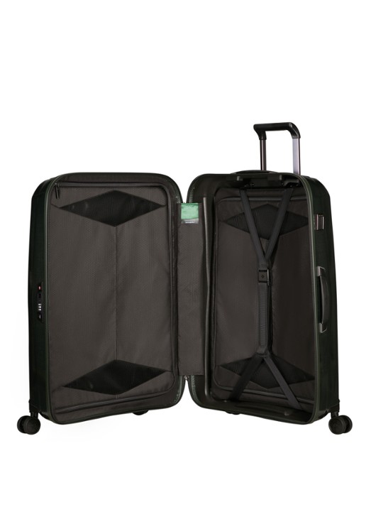 Samsonite Major-Lite spinner 77 cm - voorkant 3 donkergroen