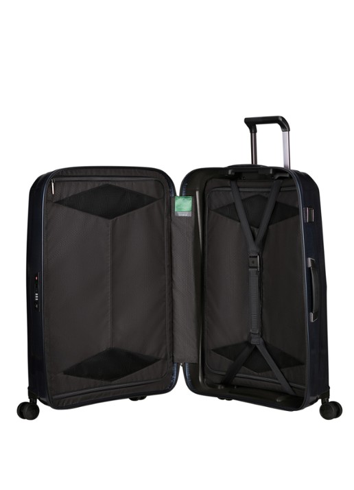 Samsonite Major-Lite spinner 77 cm - voorkant 3 donkerblauw