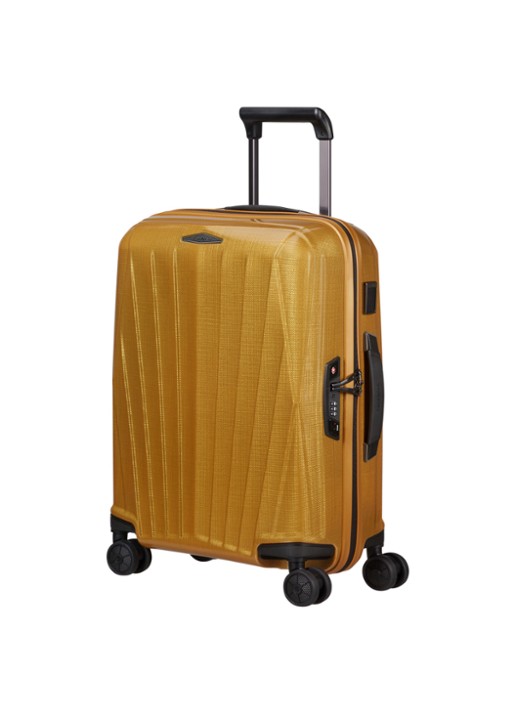 Samsonite Major-Lite vergrootbare spinner 55 cm - detail okergeel