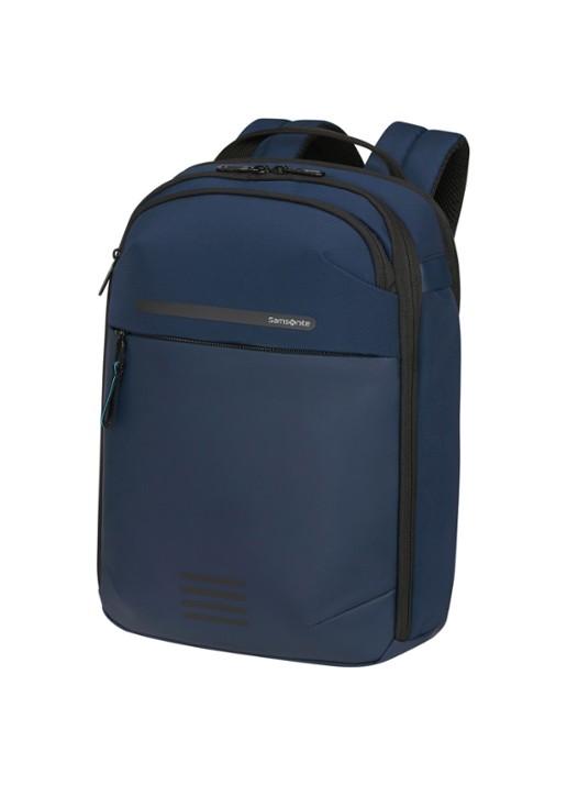 Samsonite Moderny laptoprugzak met 14,1 inch laptopvak - detail blauw