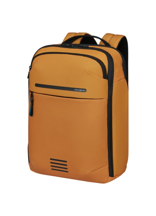Samsonite Moderny laptoprugzak met 15,6 inch laptopvak - voorkant 3 geel
