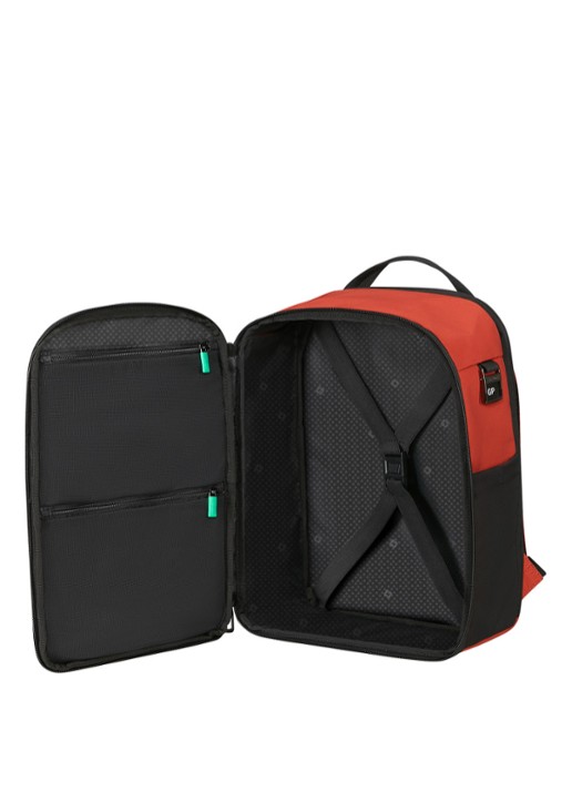 Samsonite Moderny S rugzak - achterkant 3 rood