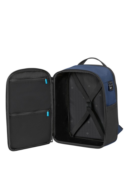 Samsonite Moderny XS rugzak - achterkant blauw