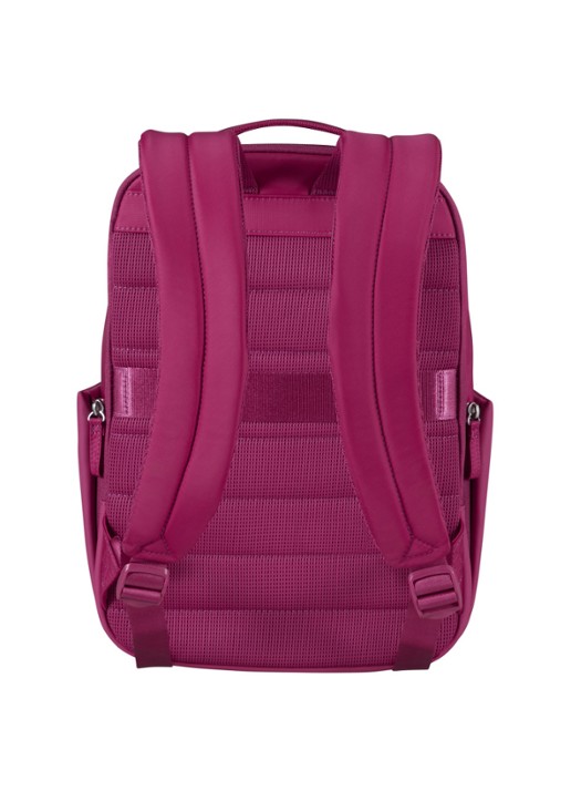 Samsonite Move Journey rugzak met 14 inch laptopvak - achterkant 2 fuchsia