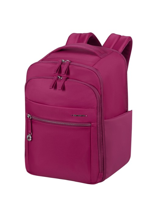 Samsonite Move Journey rugzak met 14 inch laptopvak - voorkant 4 fuchsia
