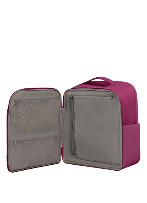 Samsonite Move Journey rugzak met logo - detail 3 donkerroze