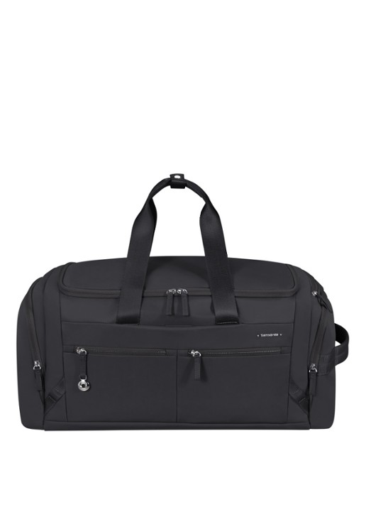 Samsonite Move Journey weekendtas met logo - voorkant 2 zwart