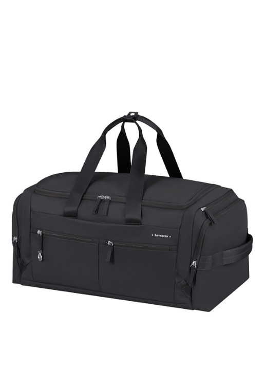 Samsonite Move Journey weekendtas met logo - voorkant 3 zwart