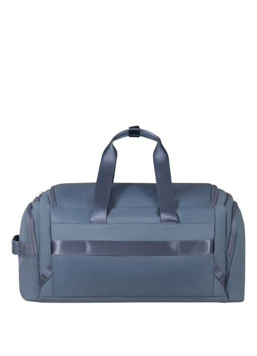 Samsonite Move Journey weekendtas met logo - achterkant 3 staalblauw
