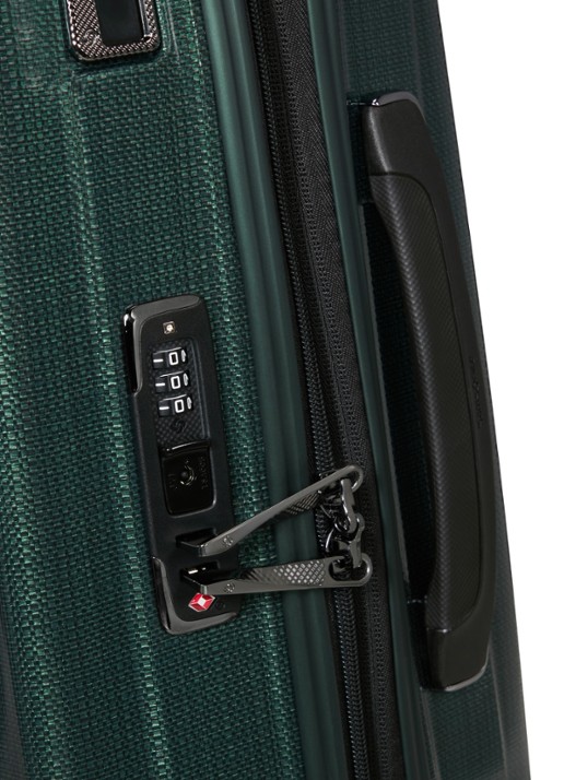 Samsonite Nexis vergrootbare spinner 55 cm - detail 4 donkergroen