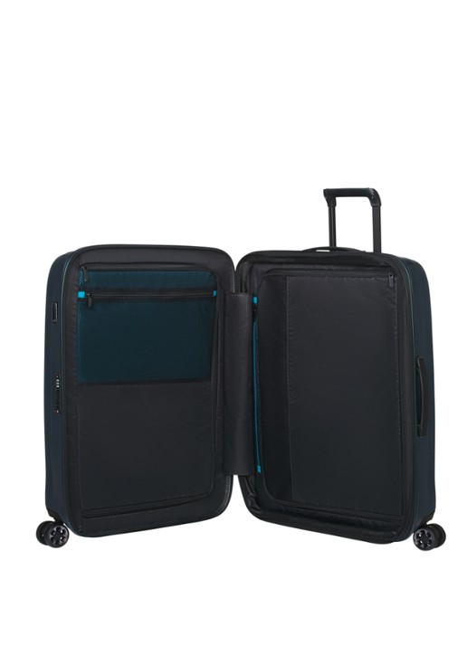 Samsonite Nexis vergrootbare spinner 82 cm - achterkant petrol