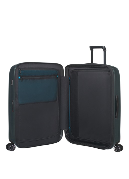 Samsonite Nexis vergrootbare spinner 82 cm - achterkant donkergroen